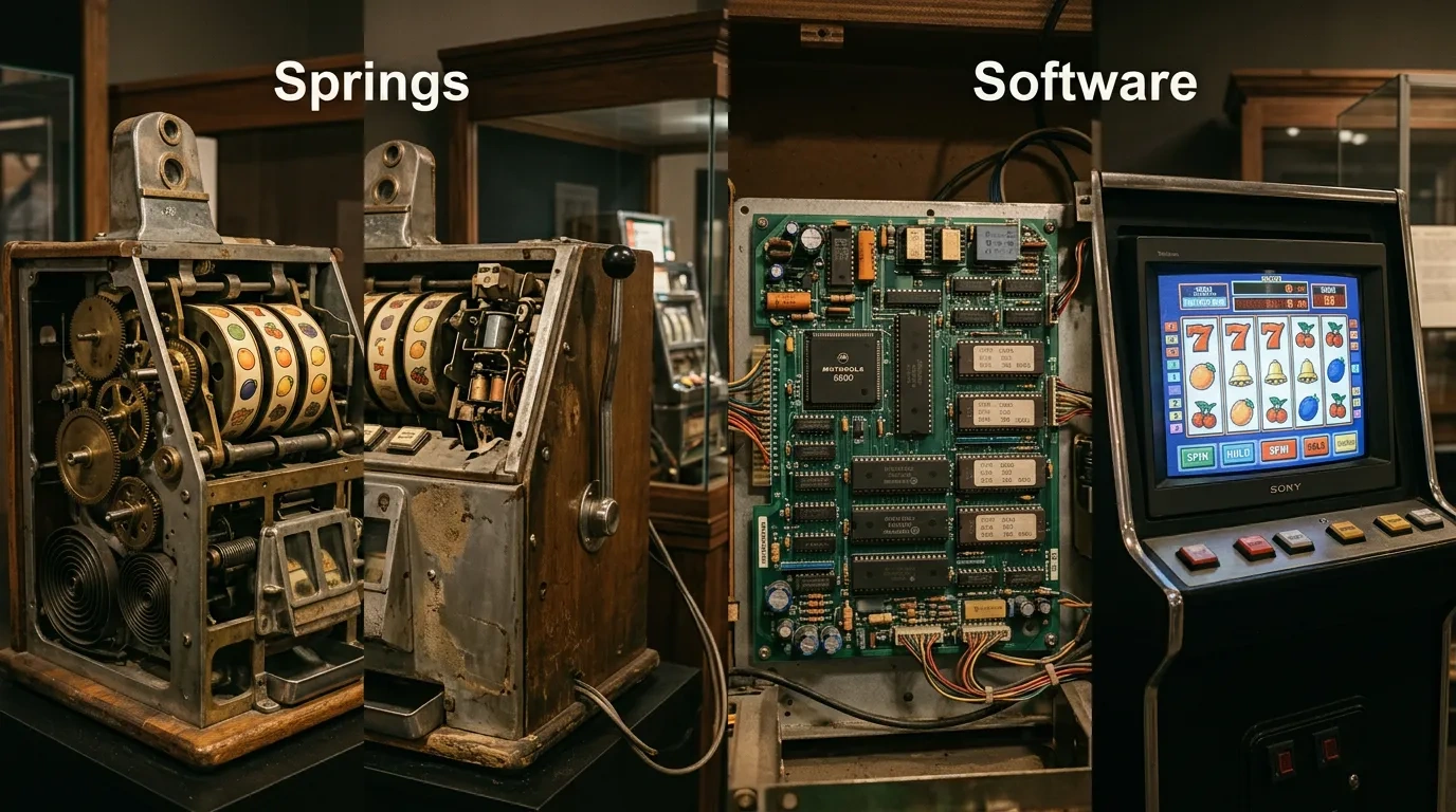 The Evolution of Slot Mechanics From Springs to Software